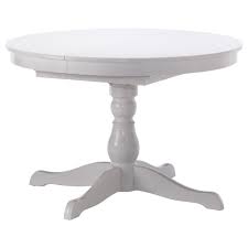 Plus, its antiqued white finish adds french country flair! Ingatorp Extendable Table White Max Length 61 Ikea Kitchen Table Settings Round Kitchen Table Dining Table