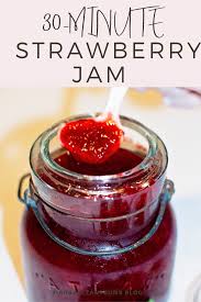 This easy strawberry jam recipe requires no pectin and can either be processed in a water bath for longer stora. Strawberry Jam Recipe Without Pectin Tiaras Tantrums Strawberry Jam Recipe Strawberry Jam Recipe Without Pectin Jam Recipe Without Pectin