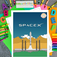 This 'nasa astronaut coloring pages' is for individual and noncommercial use only, the copyright belongs to their respective creatures or owners. Here Is How To Download The Coolest Spacex Rocket Launch Printables