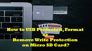 Connect your microsd card to your computer using an adapter. How To Usb Protected Format Or Remove Write Protection On Micro Sd Card
