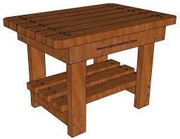 Patio End Table Complete Plans For Building A Wooden End Table For Your Patio Or Deck1 Patio Table Plans Stool Woodworking Plans Diy End Tables
