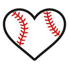 Free Free 329 Love Baseball Heart Svg SVG PNG EPS DXF File