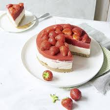 Zuckerfreier Erdbeer Kasekuchen Rezept Zuckerfreier Kuchen Zuckerfrei Backen Zuckerfreie Rezepte