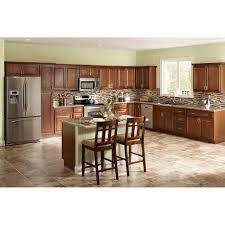 Teak patio furniture bay area. Hampton Bay Hampton Cognac Raised Panel Stock Assembled Pantry Kitchen Cabinet 18 In X 84 In X 24 In Kp1884 Cog The Home Depot Kitchen Remodel Small Kitchen Cabinet Remodel Kitchen Base Cabinets
