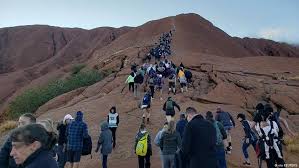 To get to here you'll fly directly into uluru airport (ayq). Australia Tourists Climb Sacred Rock Uluru Ahead Of Ban News Dw 25 10 2019