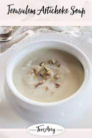 Jerusalem Artichoke Soup A Simple Soup Puree Shared By My Friend Julie Made With Jerusalem Artic Jerusalem Artichoke Soup Artichoke Soup Jerusalem Artichoke