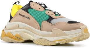 Balenciaga was also known for starting his shows with a little black dress in the season's cut, but put to work his architecturally driven mind to derive an ultra. Balenciaga Men S Triple S 2019 Mesh Leather Sneakers Green Running Shoes For Men Buy Balenciaga Men S Triple S 2019 Mesh Leather Sneakers Green Running Shoes For Men Online At