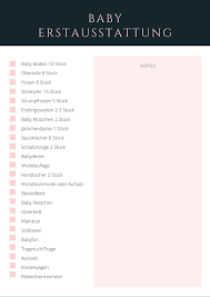 Meine Personliche Baby Erstausstattung Mit Liste In 2020 Hochzeitsplaner Checkliste Planung Einer Hochzeit Baby Erstausstattung