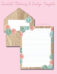 Maybe you would like to learn more about one of these? Join The Letter Writing Challenge And Get Free Printable Stationery Carrie Elle