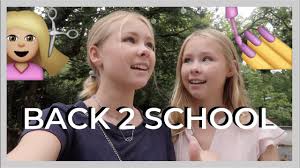 Iza & elle auf instagram: Back 2 School Vlog Izaandelle Youtube