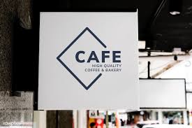 Minimal Coffee Shop Sign Mockup Free Image By Rawpixel Com Jira