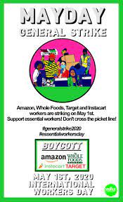 May Day strike at Amazon, Walmart, FedEx, Target, Instacart, Whole Foods! –  People's World