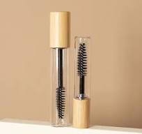 Luxury Empty Mascara Bottle 5ML 10ML Lash Serum Clear Plastic Tube Private  Label Cosmetic Mascara Cream Tubes with Wooden Cap