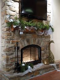 This makes finishing off an edge super easy. Faux Stone Fireplace Houzz