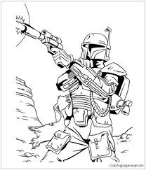 Here are coloring pages of baby yoda. Bounty Hunter From Star Wars Coloring Pages Cartoons Coloring Pages Coloring Pages For Kids And Adults