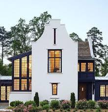 Black And White House Exterior One Story Pin By Sfgirlbybay Victoria Smith On Architecture House Exterior House Design House