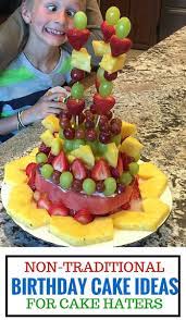 Keep reading for the best. Non Traditional Birthday Cake Ideas For Cake Haters Birthday Cake Kids Cake Designs Birthday Birthday Cake