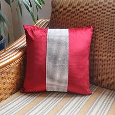 Coussins décoratifs haut de gamme gris et jaune moutarde en velours et en grosse laine pour la. Coussin Gris Rouge