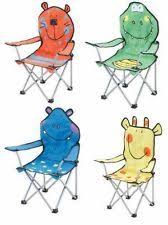 Gelert Animal Antics Kids Camping Chairs Tiger Crocodile Hippo Or Giraffe Kids Camping Chairs Animal Antics Giraffe