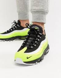 Nike Air Max 95 Premium Trainers In Green 538416 701 Nike Air Max Nike