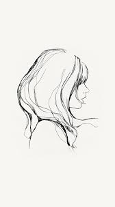 What are some unusual ways to make art? Az87 Drawing Simple Minimal Girl Illustration Art Wallpaper