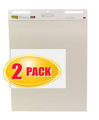 41 00 post it 559 easel pads 3m pack 2 flipchart paper