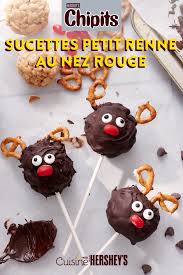 Comme Le Petit Renne Au Nez Rouge Vous Allez Devenir Incroyablement Populaire En Cuisinant Avec Les Grains De Christmas Baking Christmas Treats Christmas Food