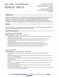 Law Clerk Resume Samples Qwikresume