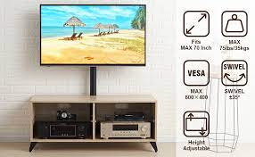 User rating, 4.6 out of 5 stars with 1261 reviews. Wood Tv Stand Storage Console With Swivel Mount For 32 65 Inch Flat Screen Tvs Ebay