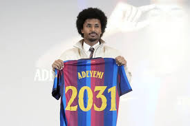 Adeyemi cita a Messi como referente azulgrana: 
