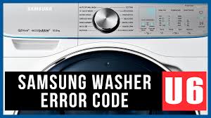 Press and hold start/pause (hold to start) to run the calibration cycle. Samsung Washer Error Code U6 Causes How Fix Problem