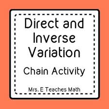 Direct And Inverse Variation Ladder Activity Teaching Math Middle School Math Lesson Plans Calculating Slope