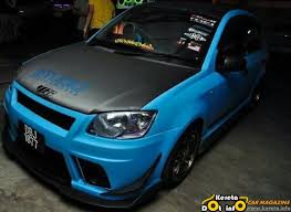 Harga mentol lampu kereta saga flx. Sweet Light Blue Modified Saga Blm With Extreme Bodykit And Interior Modification