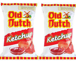 Amazon Com Canadian Old Dutch Potato Chips Ketchup Large Family Size 2 Pack