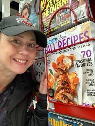 Picked up 2 more awesome cooking magazines. Found these at Fresh Market.  (Magazines so much easier to follow versus the screen always timing out)