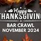 Lansing Thanksgiving Eve Bar Crawl