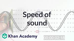 (round answer to the nearest tenth. Speed Of Sound Video Sound Khan Academy