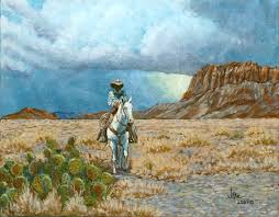 Kenneth Wyatt Galleries Long Ride Home Western Art West Art Cowboy Images