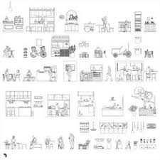 Sewing machine table cad block. Cad Blocks