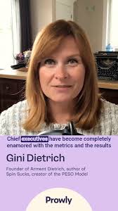 PR pros, the pressure’s on! 🛑 Gini Dietrich, author of Spin Sucks  confirmed it: C-level managers are hooked