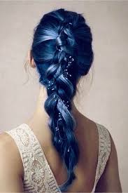 Pin By Christie Mccormick On Nair Hair Styles Hair Color Dark Blue Hair