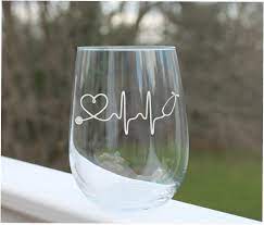 How i do a beach themed stemless wine tumbler #beach #beachtheme #beachthemetumbler #beachtumbler #glittertumbler #glitter #howto #diy #howtobeachtumbler. Nurse Wine Glass Etched Wine Glasses Nurse Gift Wine Glasses Rn Wine Glass Registered Nurse Rn Gift Wine Glass Nursing Student
