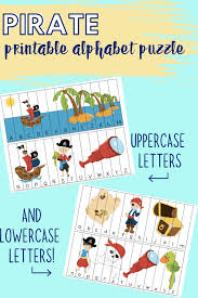 The spruce / nusha ashjaee crossword puzzles haven't been around for long; Pirate Printable Alphabet Puzzle For Kids Views From A Step Stool
