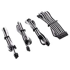Psu extension tecware flex cables set sambungan kabel psu: Premium Psu Cables Starter Kit Typ 4 Gen 4 Mit Einzelummantelung Weiss Schwarz