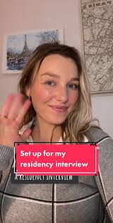 Webcam Residency Interviews