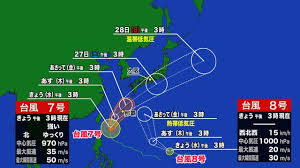 【速報】JR西日本『25日・26日に運転取りやめの可能性』“ダブル台風” 7号・8号 近畿の影響路線は（読売テレビ）