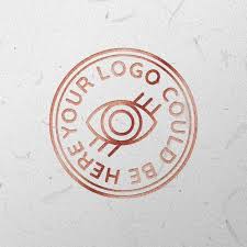 Rose Gold Engraved Logo Mock Up Free Psd Freepik Freepsd Logo Mockup Gold Template In 2020 Engraved Logo Gold Engraving Gold Foil Logo