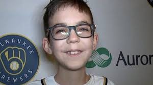 I just can't wait:' Aurora Health Care, Brewers surprise young patients  with spring training trip