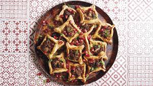 The meat mixture is shaped into balls, patties or logs, and then grilled and served with pita, salads, dips, and sauces. Savory Pastries With Ground Lamb Spices Pomegranate Molasses Pomegranate Parsley Make Fatayer From Pales Ground Lamb Recipes Lamb Dishes Palestinian Food