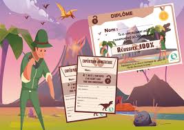 Je m'appelle chasse dinosaures zig zag jeux action : Escape Game Expedition Dangereuse 10 12 Ans